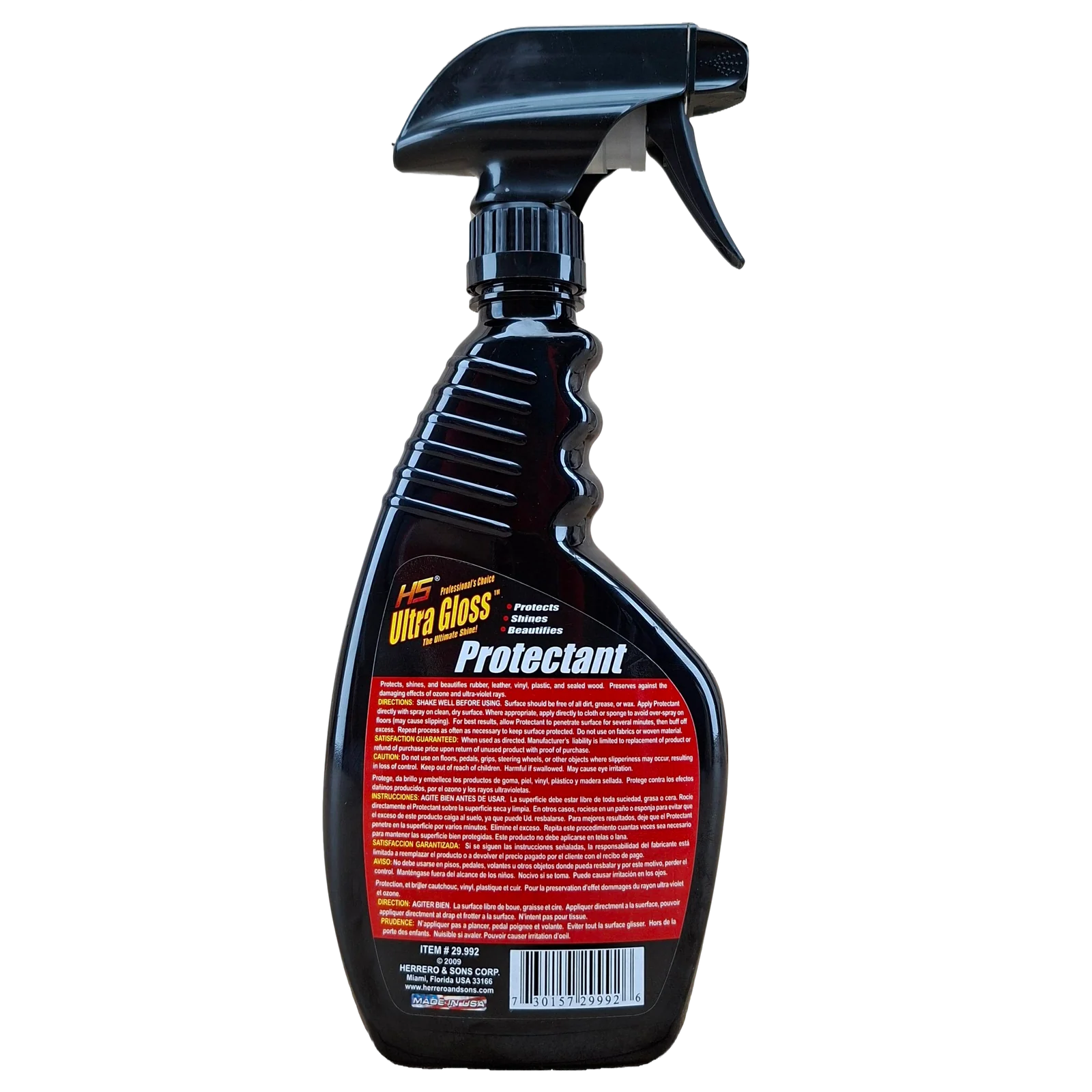 LIQUIDO PROTECTOR ULTRA GLOSS AROMA CARRO NUEVO 22 OZ 