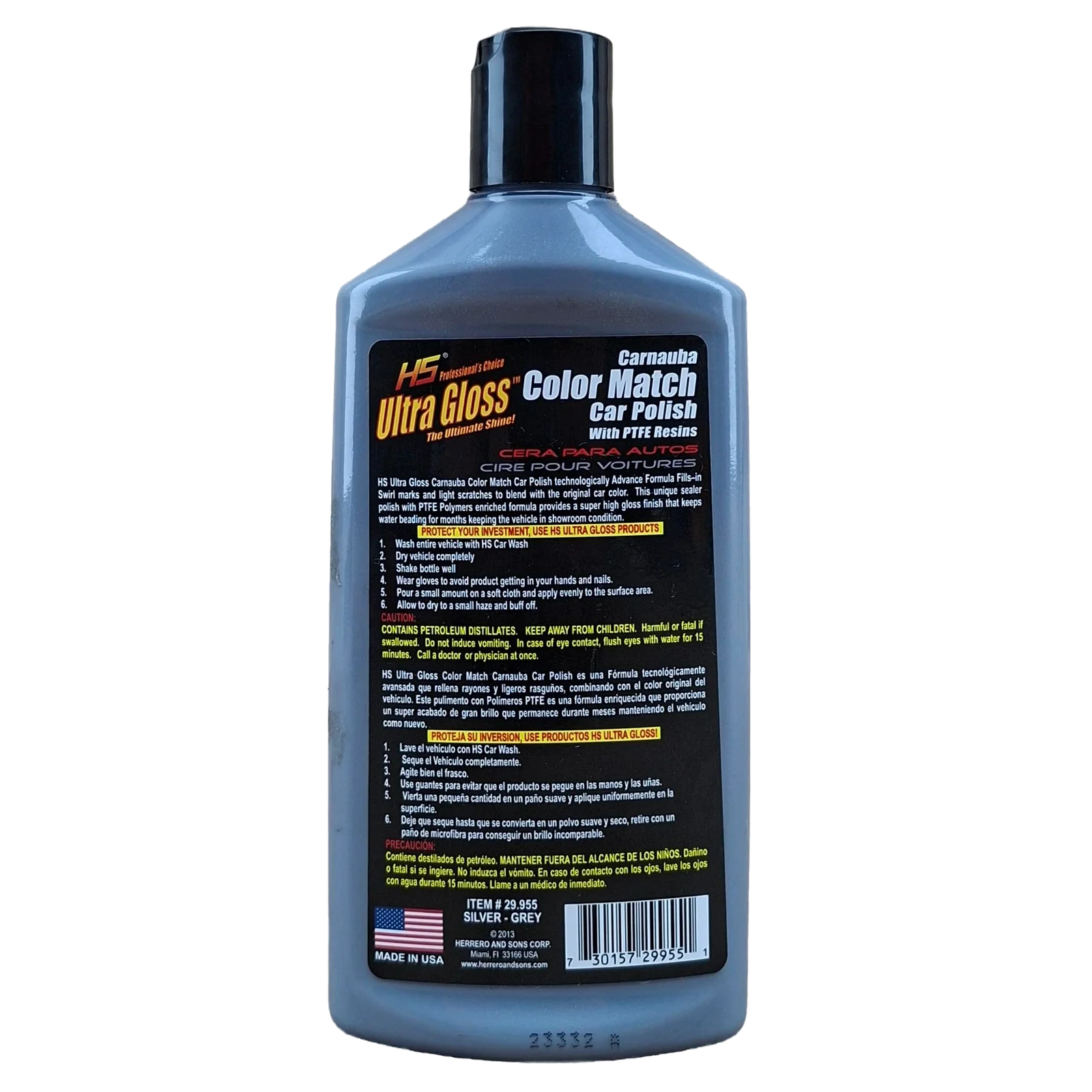 CERA LIQUIDA GRIS ULTRA GLOSS