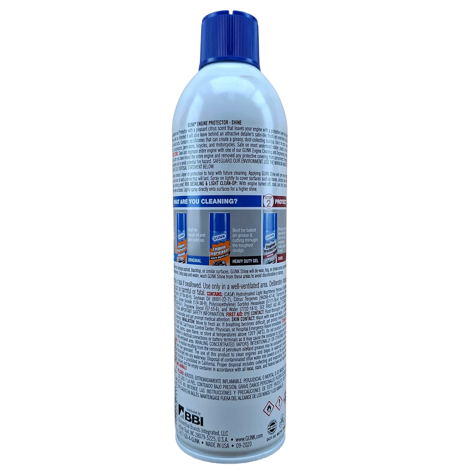 GUNK DESENGRASANTE DE MOTOR (ENGINE BRITE)