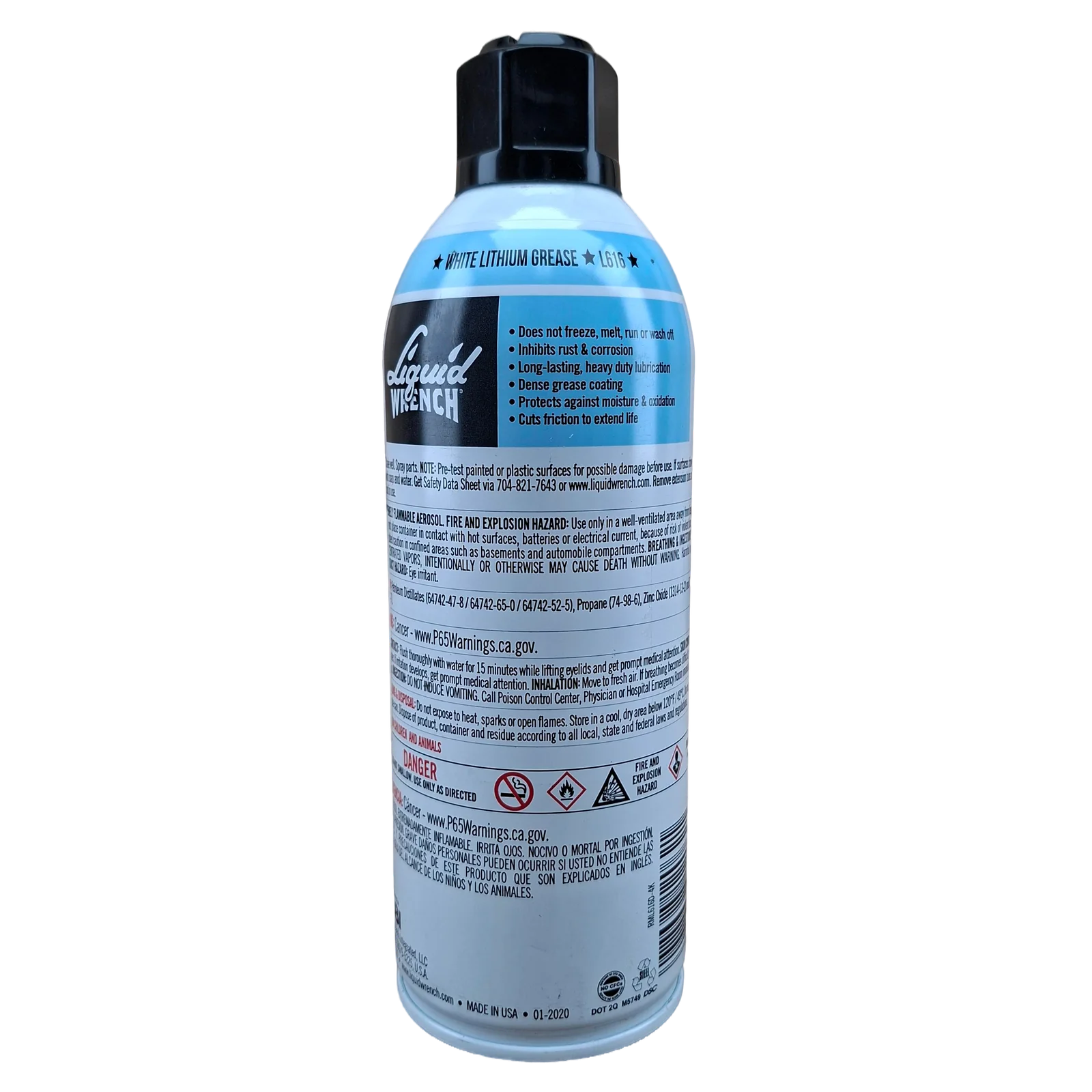 GUNK GRASA DE LITIO BLANCA (WHITE LITHIUM GREASE)
