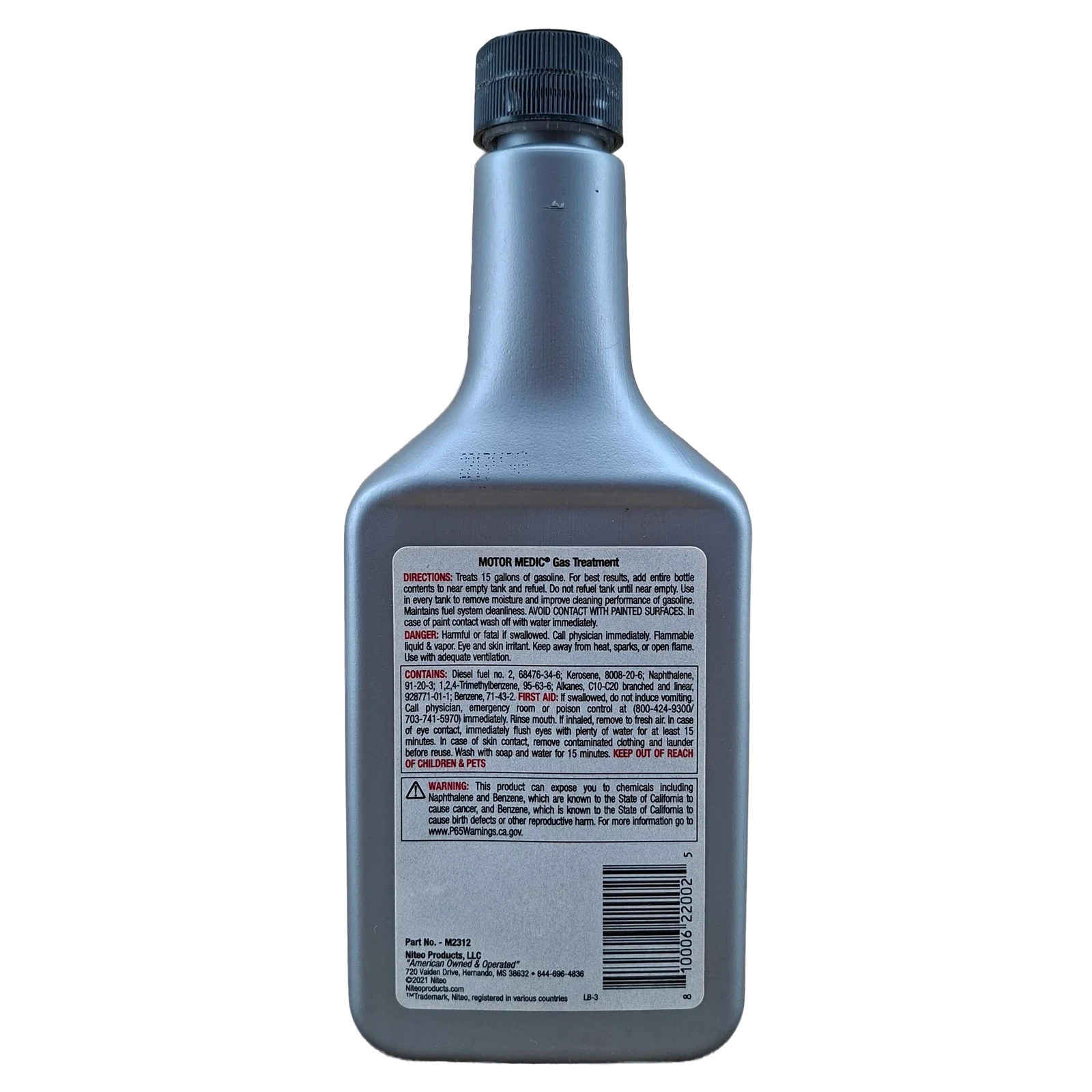 GUNK TRATAMIENTO PARA GASOLINA (GAS TREATMENT)