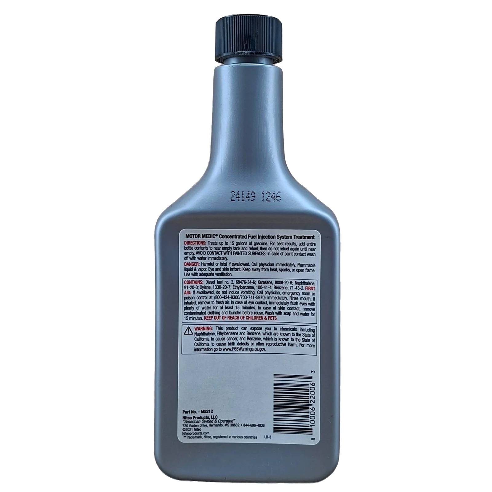 GUNK LIMPIADOR DE INYECTORES CONCENTRADO (FUEL INJECTOR CLEANER)