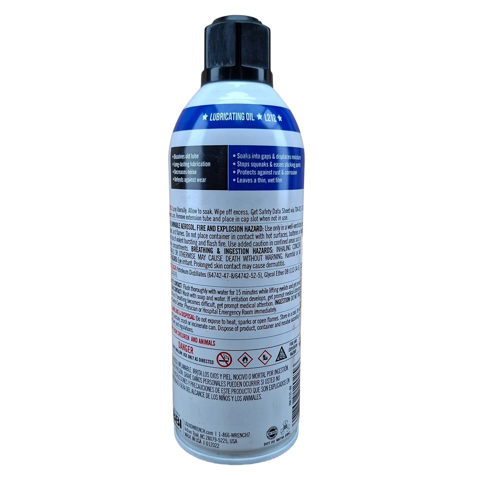GUNK ACEITE LUBRICANTE (LUBRICATING OIL LIQUID WRENCH)