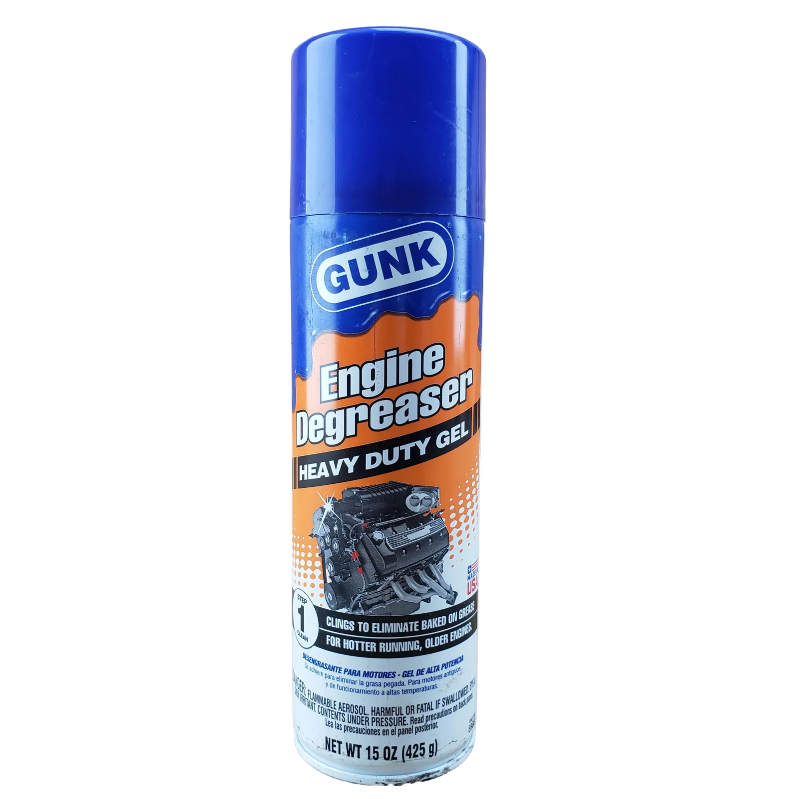 DESENGRASANTE DE MOTOR EN GEL 15OZ. GUNK