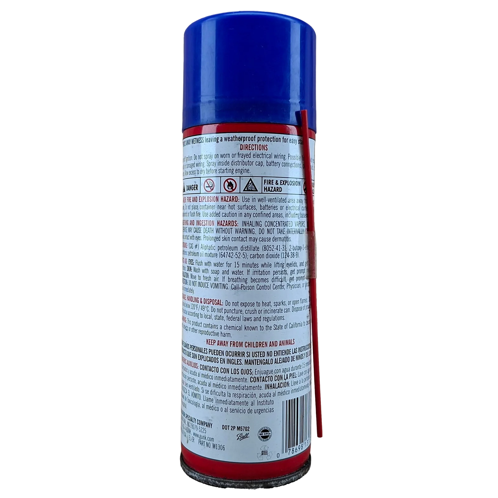 SECADOR DE CABLES ELECTRICOS 6OZ GUNK