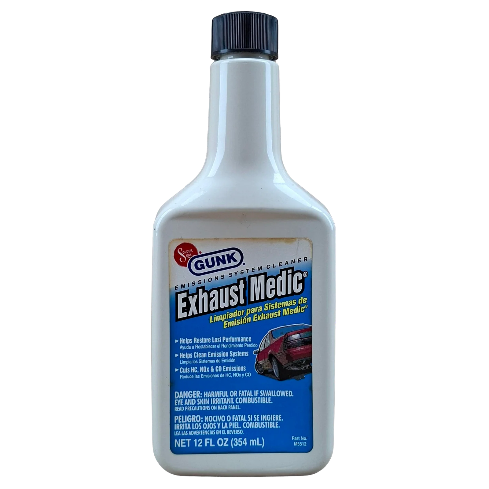 LIMPIADOR DE SISTEMA DE ESCAPE Y EMISIONES GUNK