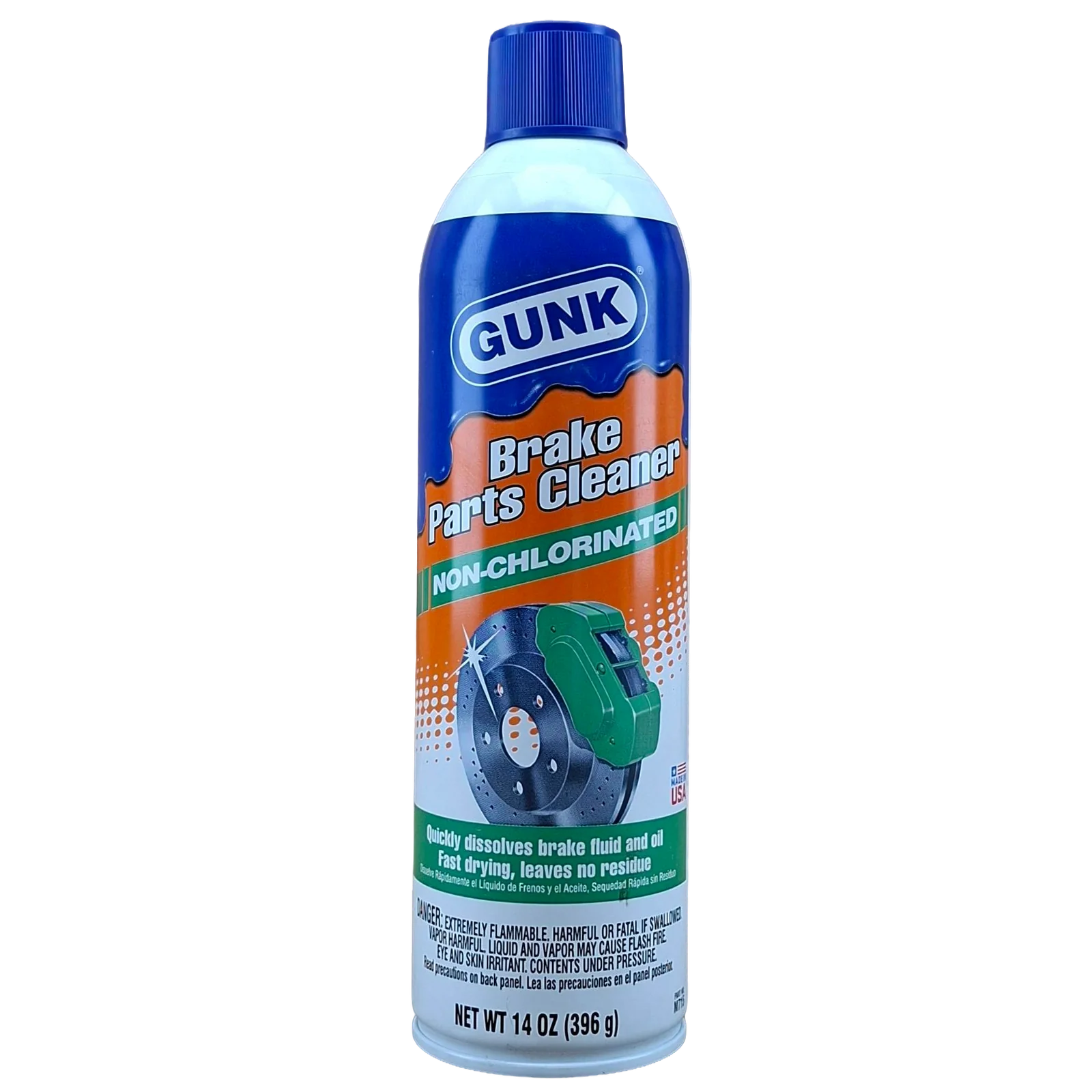 LIMPIADOR DE PARTES DE FRENOS Y CV JOINT14OZ GUNK