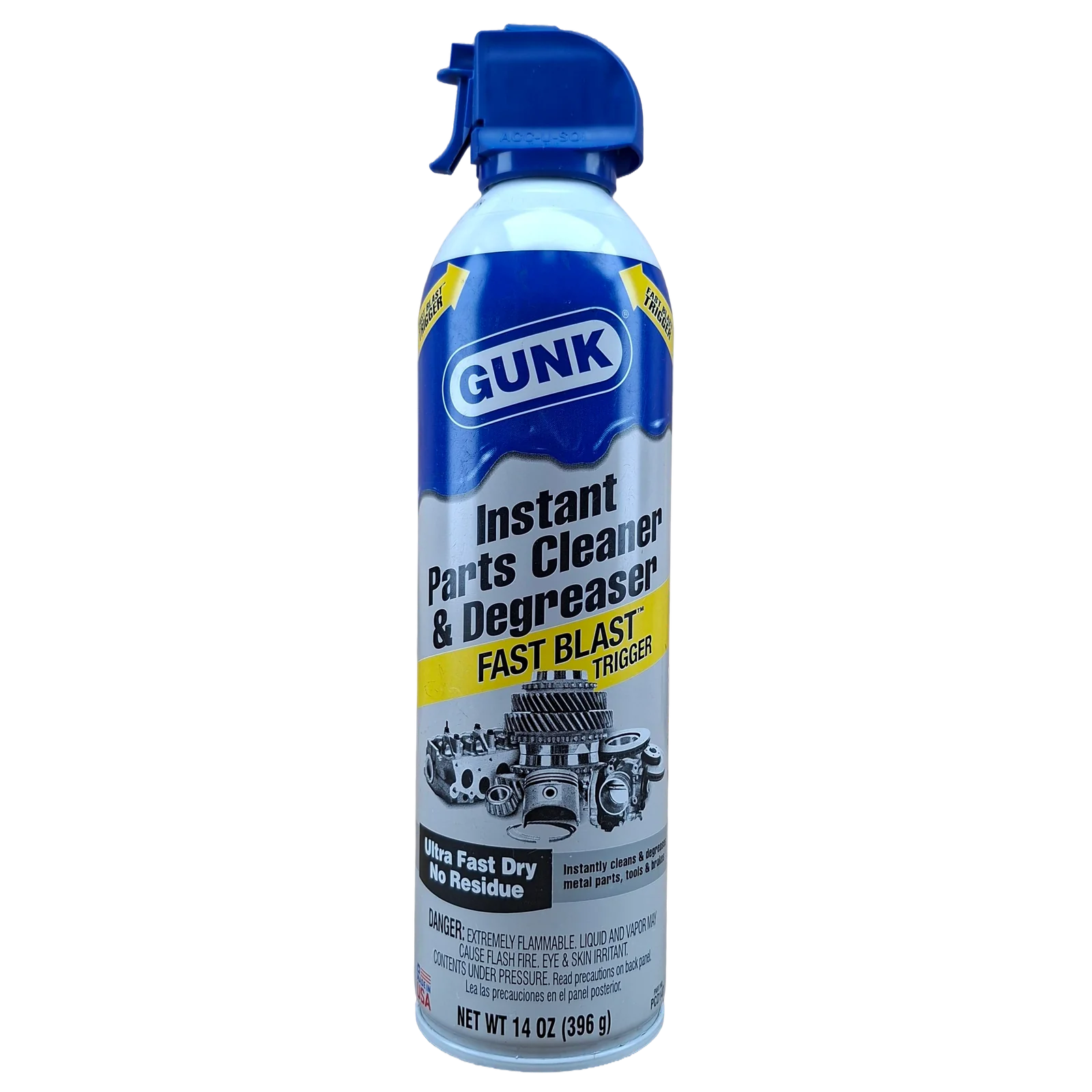 GUNK LIMPIADOR Y DESENGRASANTE DE PARTES MULTIUSO 14 OZ