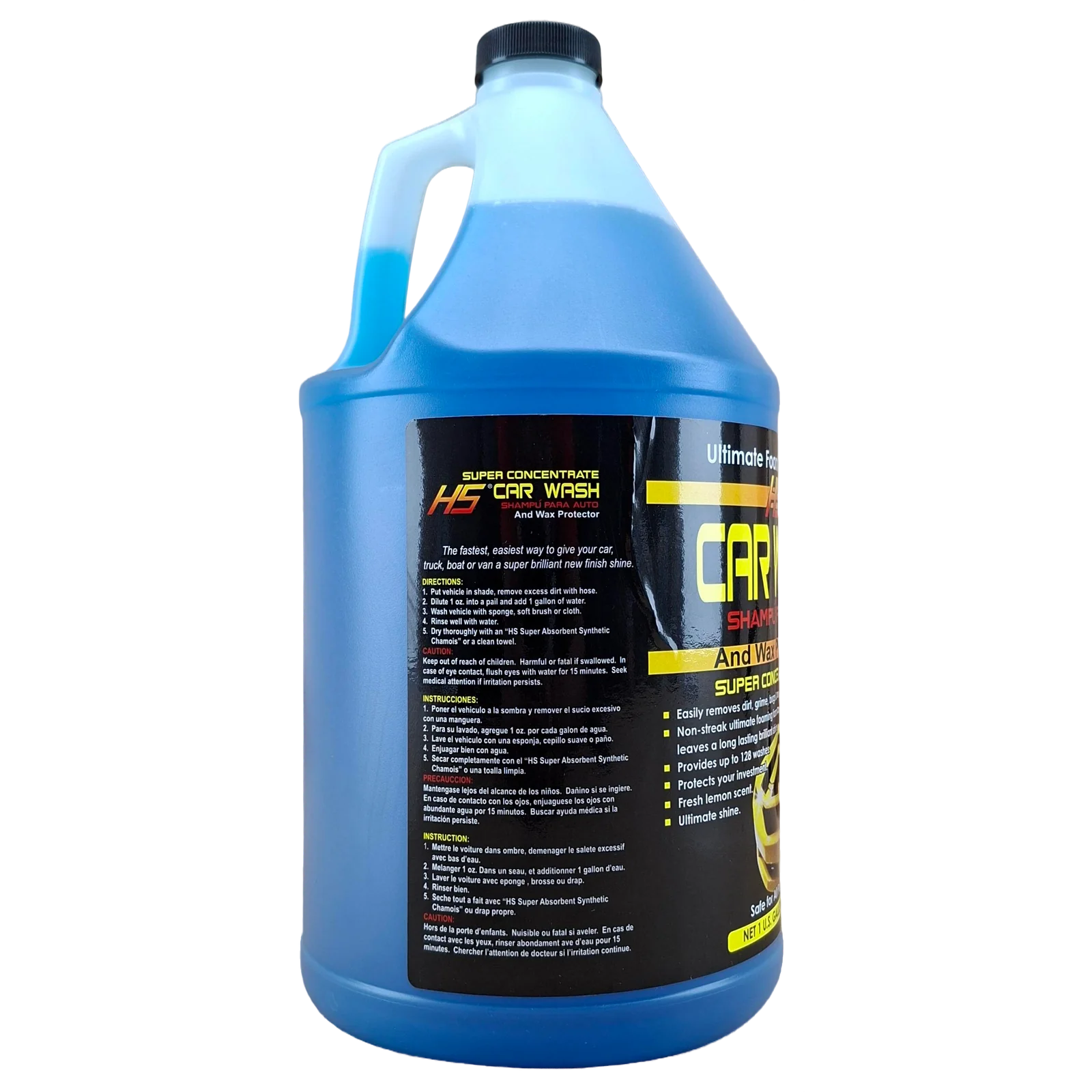 SHAMPU PARA AUTO 1 GALON HS