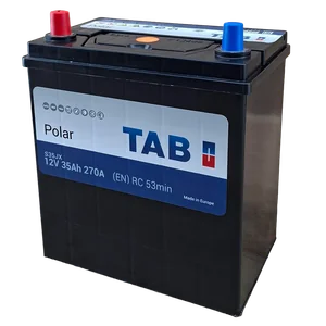 NS40L/NS40ZL 300 CCA; 5X9X8"; 35 AH; 12 V; 53522 CAJA; POLARIDAD INVERTIDA; BATERIA TAB POLAR