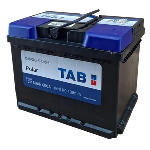 47 BCI; 650 CCA; 7X7X10¨; 60 AH; 12 V; L2 CAJA; (SUSTITUYE A CAJA 96R) POLARIDAD NO INVERTIDA; BATERIA TAB POLAR