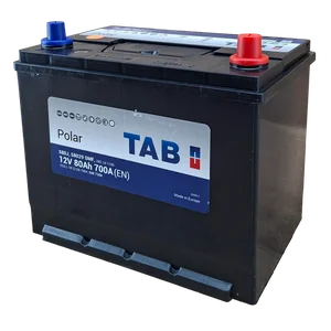 24 BCI; 720 CCA; 7X9X11¨; 80 AH; 12 V;  57029 CAJA; (SUSTITUYE A BCI 86/124R/59) POLARIDAD NO INVERTIDA; BATERIA TAB POLAR