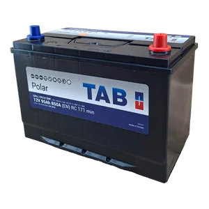 27 BCI; 860 CCA; 7X9X12¨; 95 AH; 12 V; 59518 CAJA; L200 TURBO 4D56 17; POLARIDAD NO INVERTIDA; BATERIA TAB POLAR
