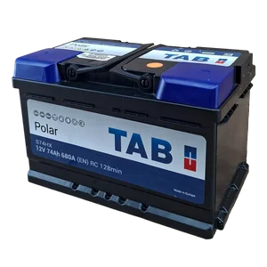 65 BCI; 680 CCA; 7X7X11¨; 74 AH; 12 V; POLARIDAD INVERTIDA; BATERIA TAB POLAR