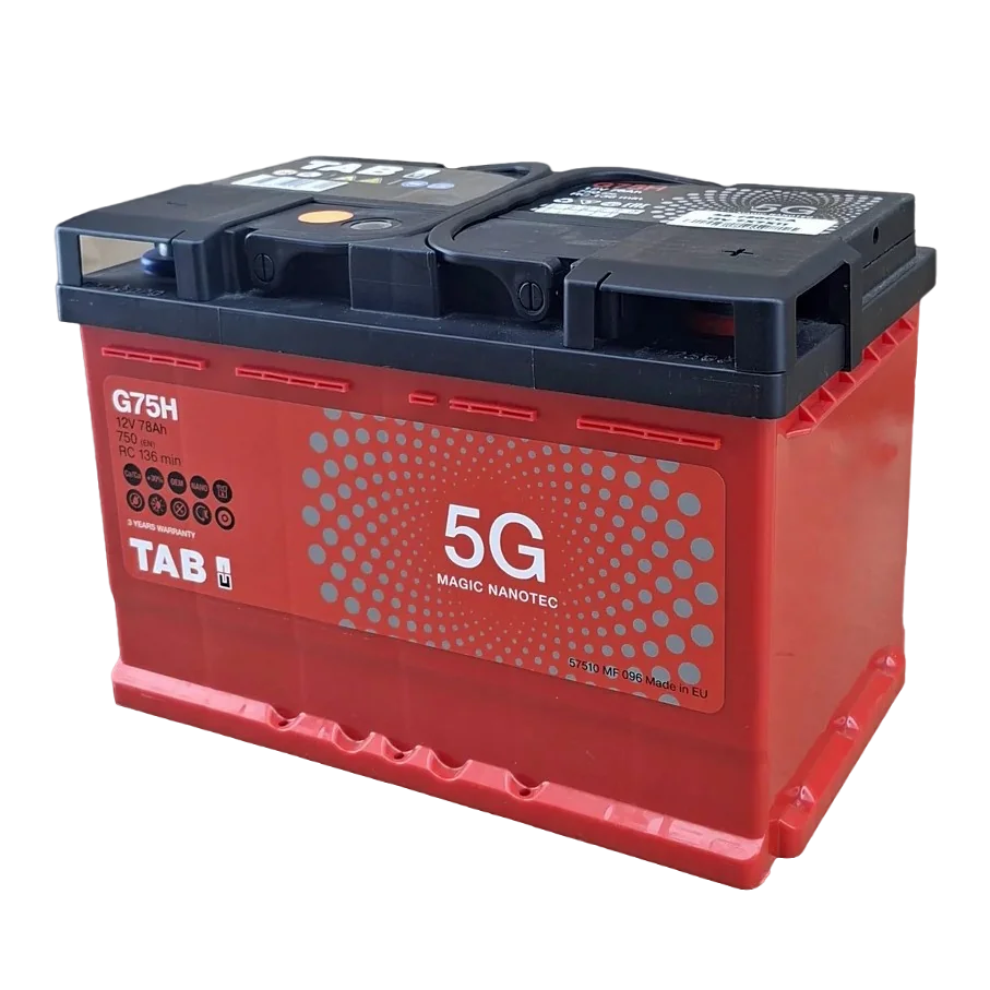 48 BCI; 750 CCA; 7X7X11¨; 12 V; L3 CAJA; POLARIDAD NO INVERTIDA; (SUSTITUYE A 40R) BATERIA TAB 5G NANOTEC