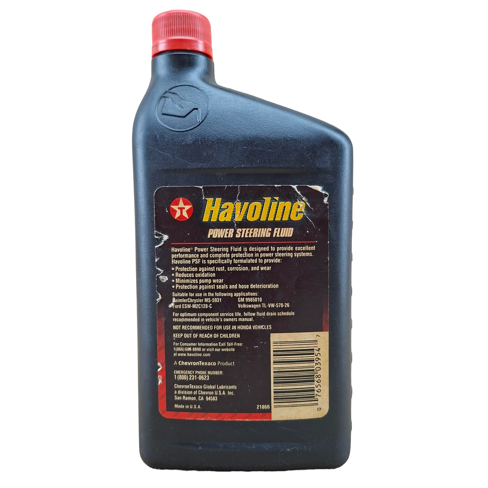 ACEITE LIQUIDO DIRECCION HIDRAULICA; CONVENCIONAL; 1 QT