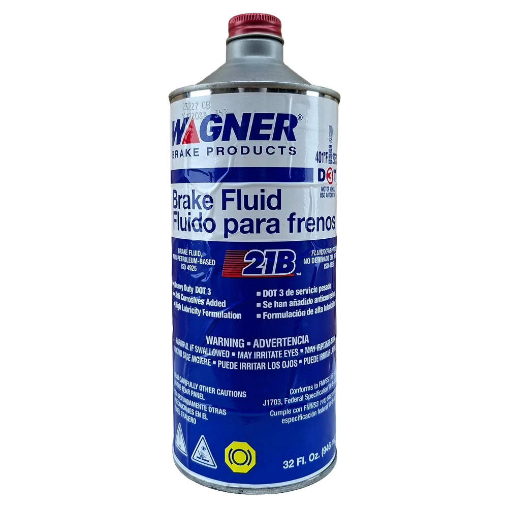 LIQUIDO DE FRENOS WAGNER DOT3 PLASTICO 32OZ