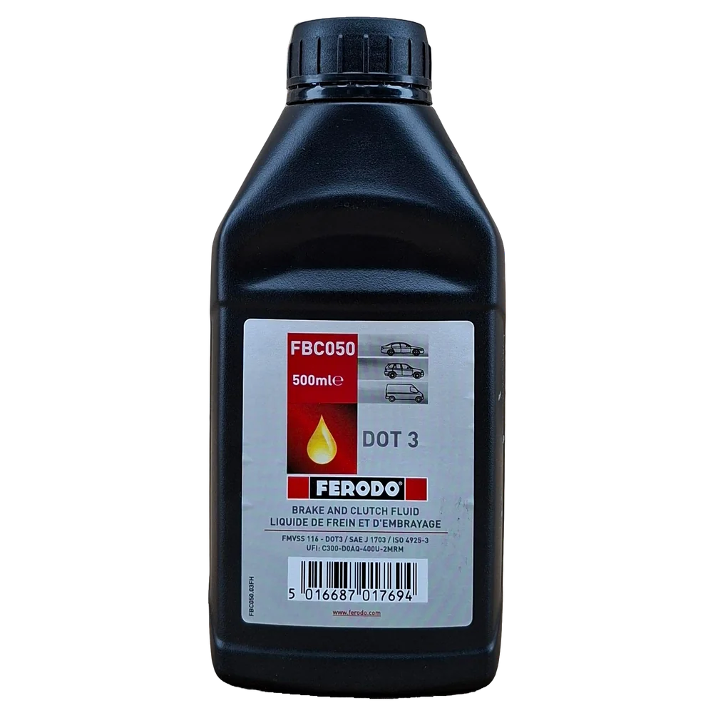 LIQUIDO DE FRENOS FERODO DOT3 500ML