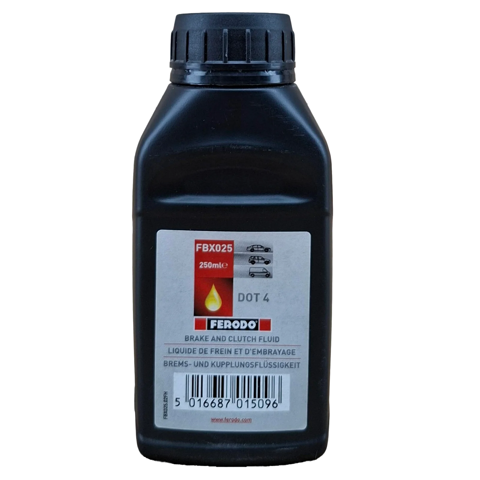 LIQUIDO DE FRENOS FERODO DOT4 250ML