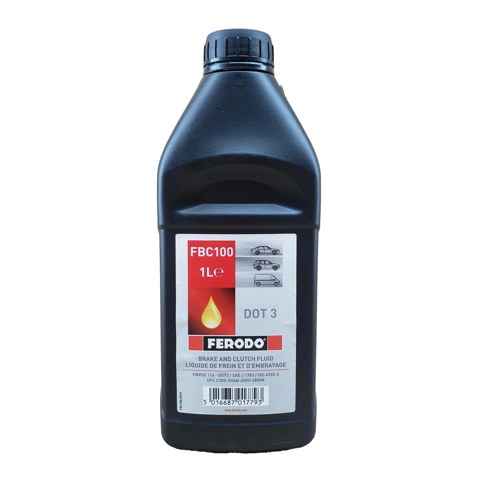 LIQUIDO DE FRENOS FERODO DOT3 1 LITRO