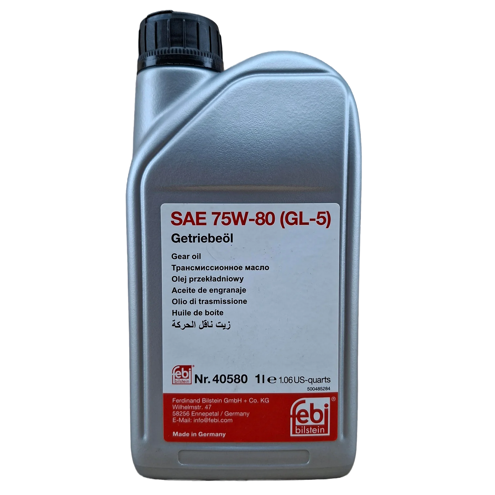LITRO 75W80 GL-5 FEBI