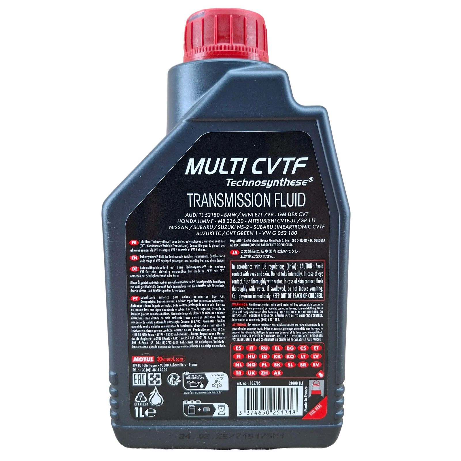 LITRO CVTF MOTUL