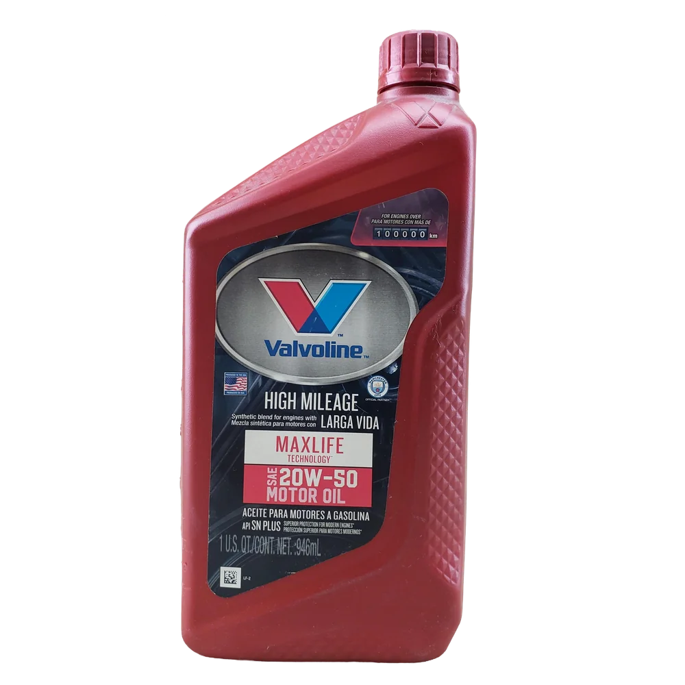 CUARTO 20W50 MAXLIFE VALVOLINE