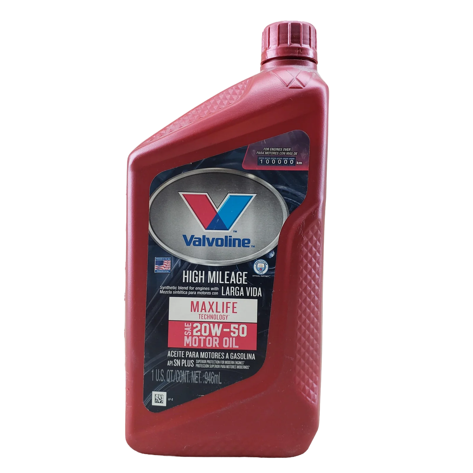 CUARTO 20W50 MAXLIFE VALVOLINE