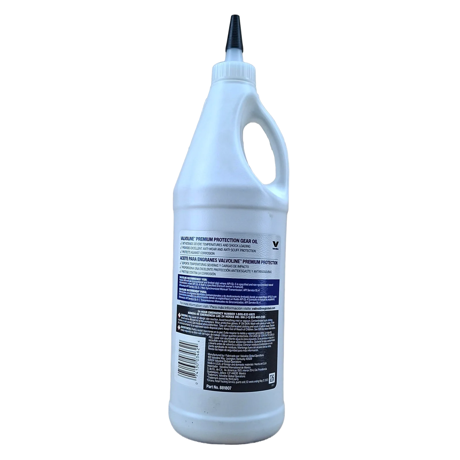 ACEITE 80W90; CONVENCIONAL; 1 QT