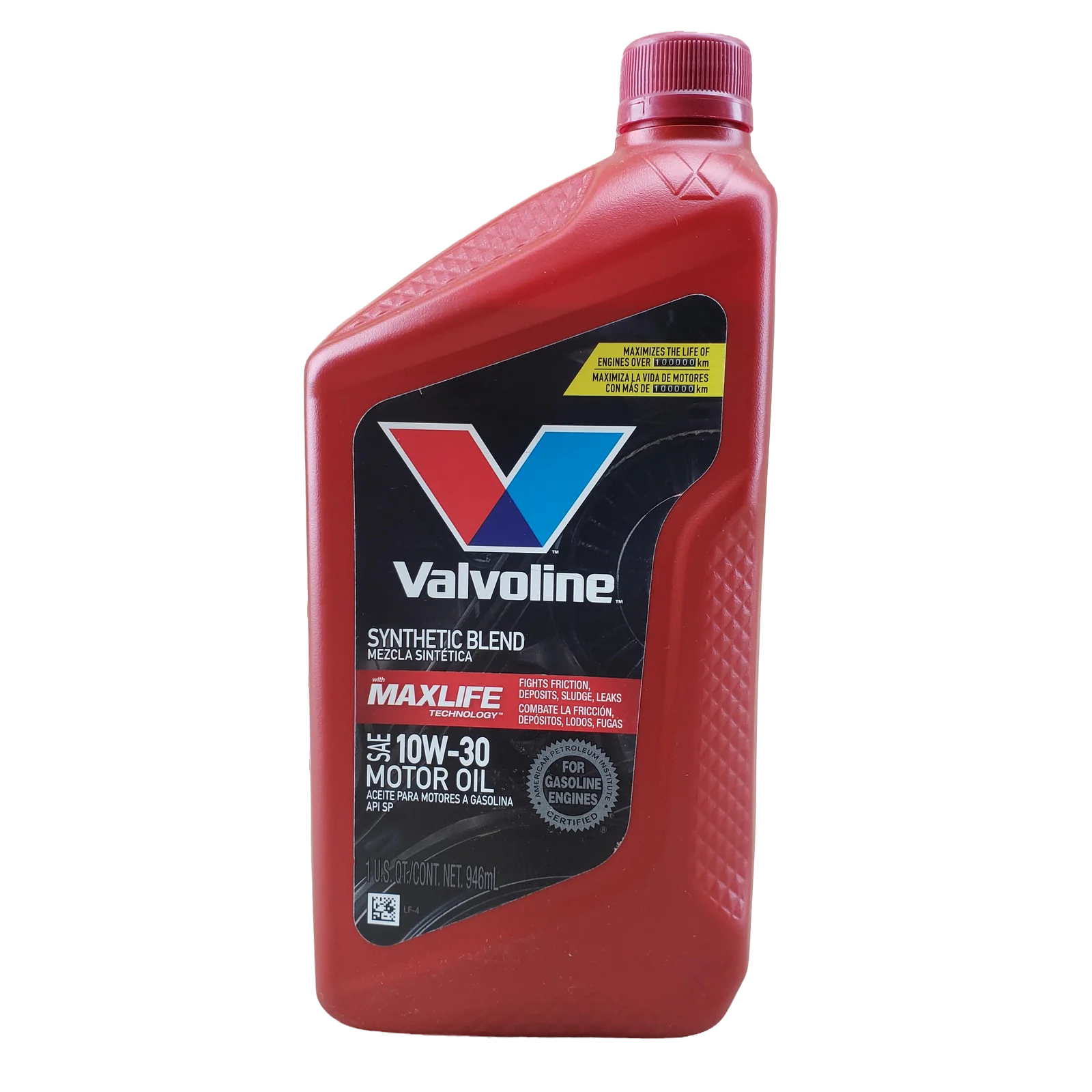 CUARTO 10W30 MAX LIFE VALVOLINE