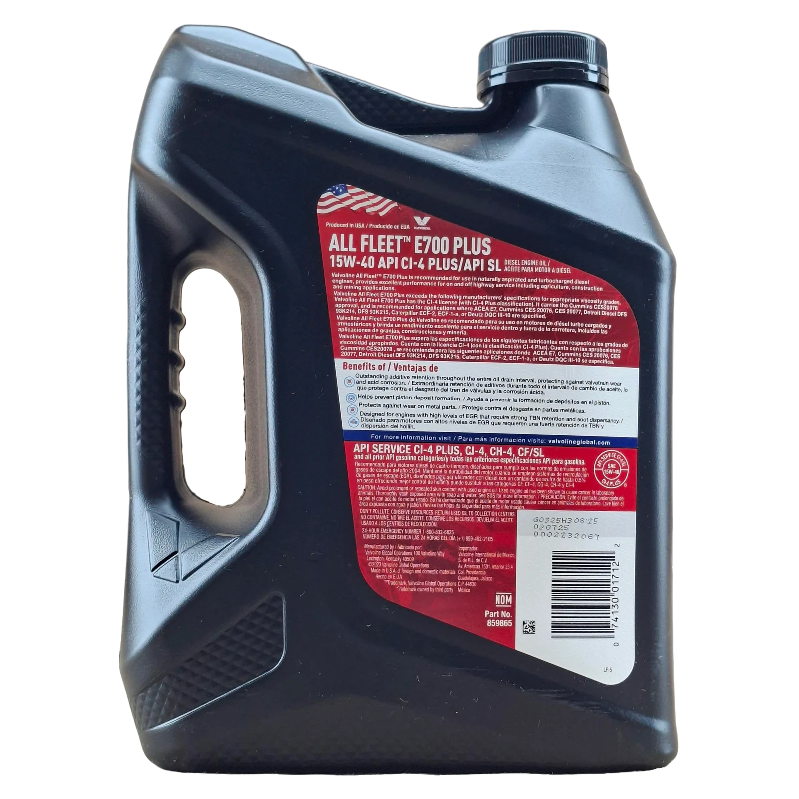 ACEITE  15W40; CONVECIONAL; 1 GAL