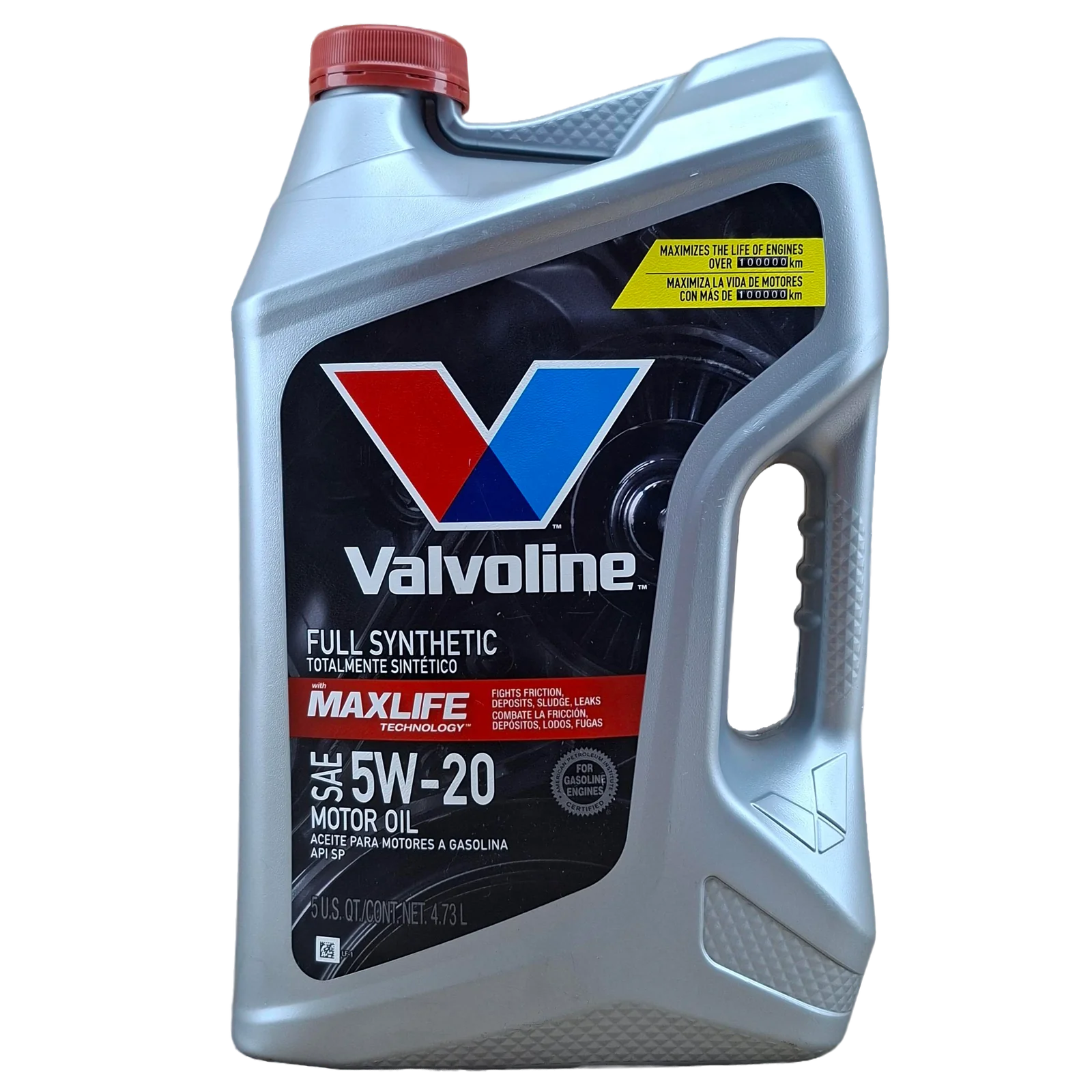ACEITE 5W20 SINTETICO MAXLIFE VALVOLINE GARRAFA 5.1 CUARTOS