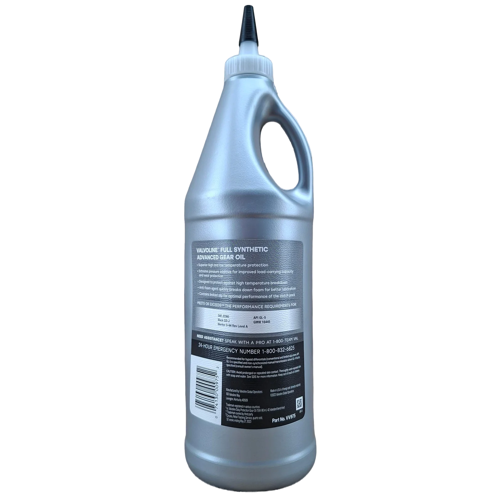 CUARTO 75W90 SINTETICO VALVOLINE