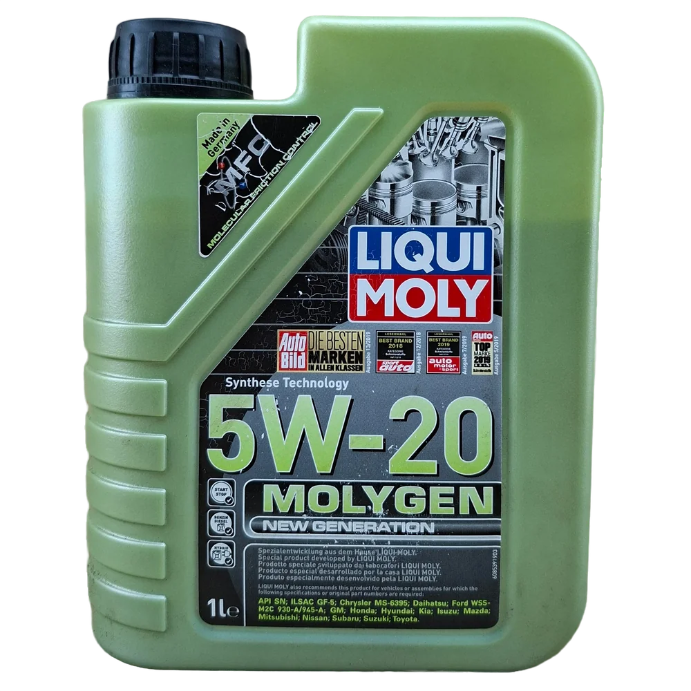 LITRO DE ACEITE 5W20 LIQUI MOLY MOLYGEN