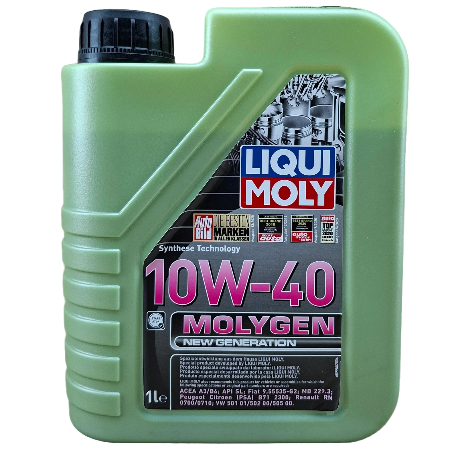 LITRO DE ACEITE 10W40 LIQUI MOLY MOLYGEN