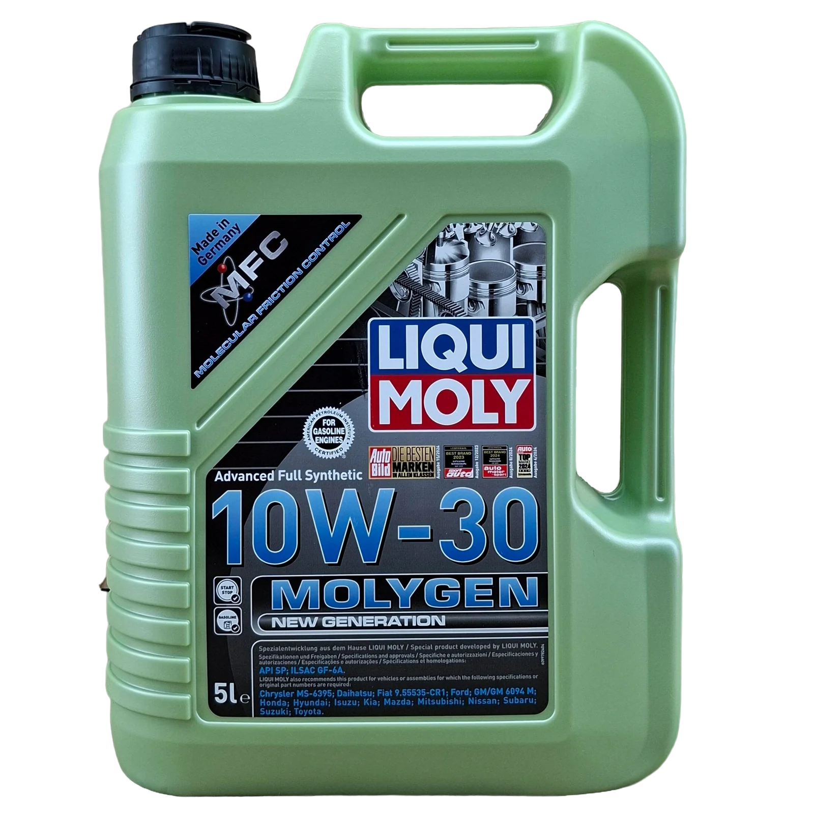 GARRAFA DE ACEITE 10W30 LIQUI MOLY MOLYGEN