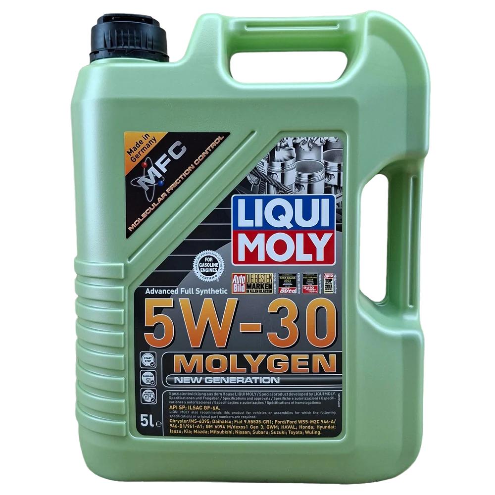 GARRAFA DE ACEITE 5W30 LIQUI MOLY MOLYGEN