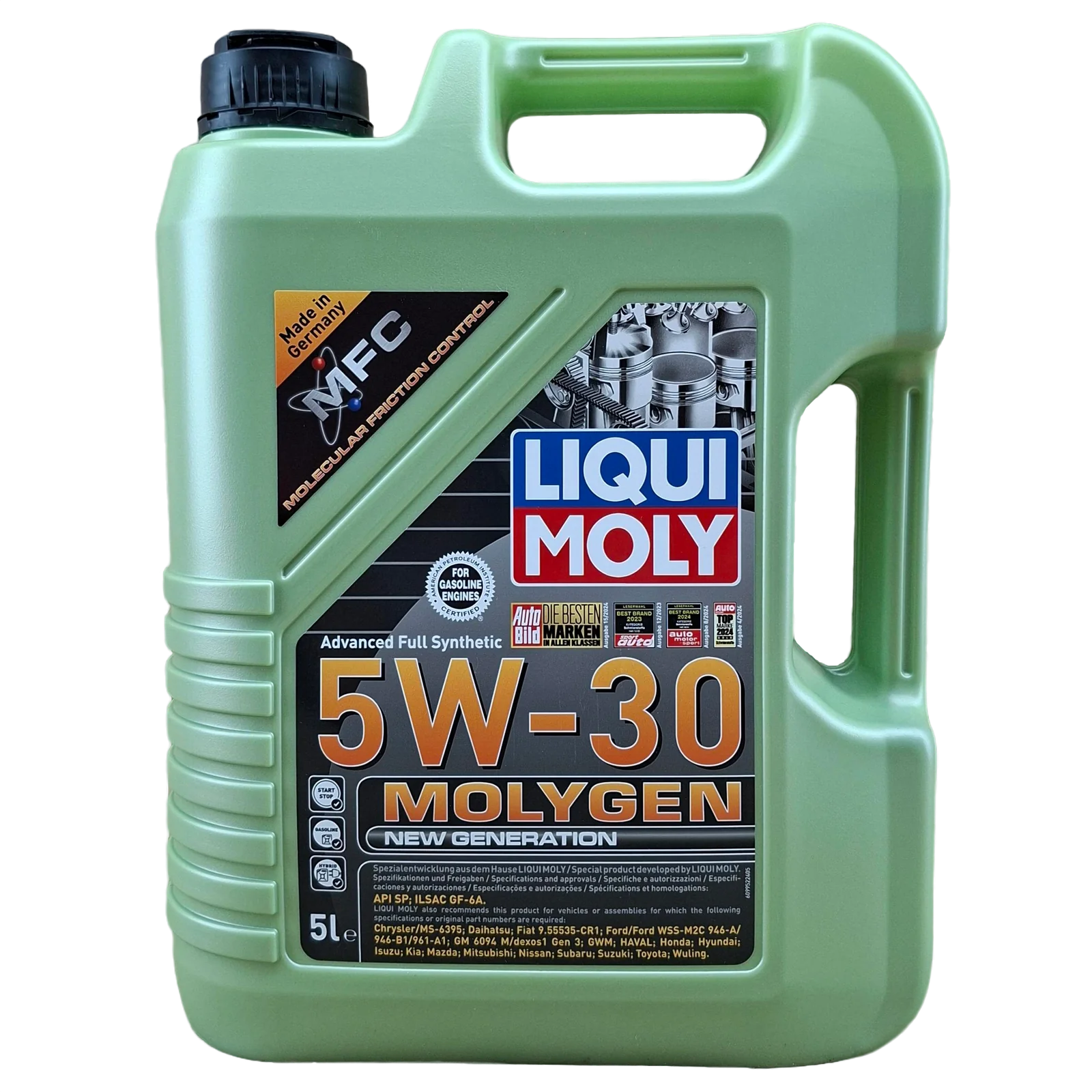 GARRAFA DE ACEITE 5W30 LIQUI MOLY MOLYGEN