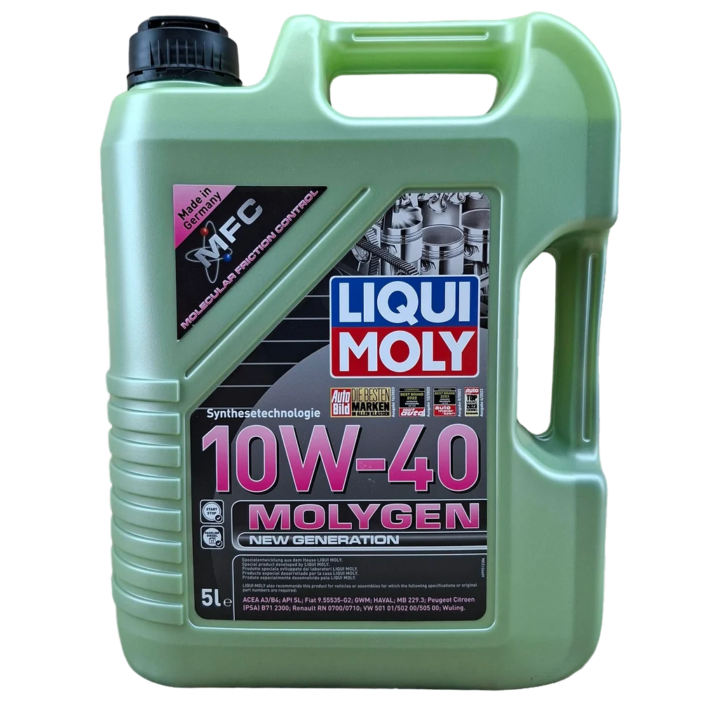 GARRAFA DE ACEITE 10W40 LIQUI MOLY MOLYGEN