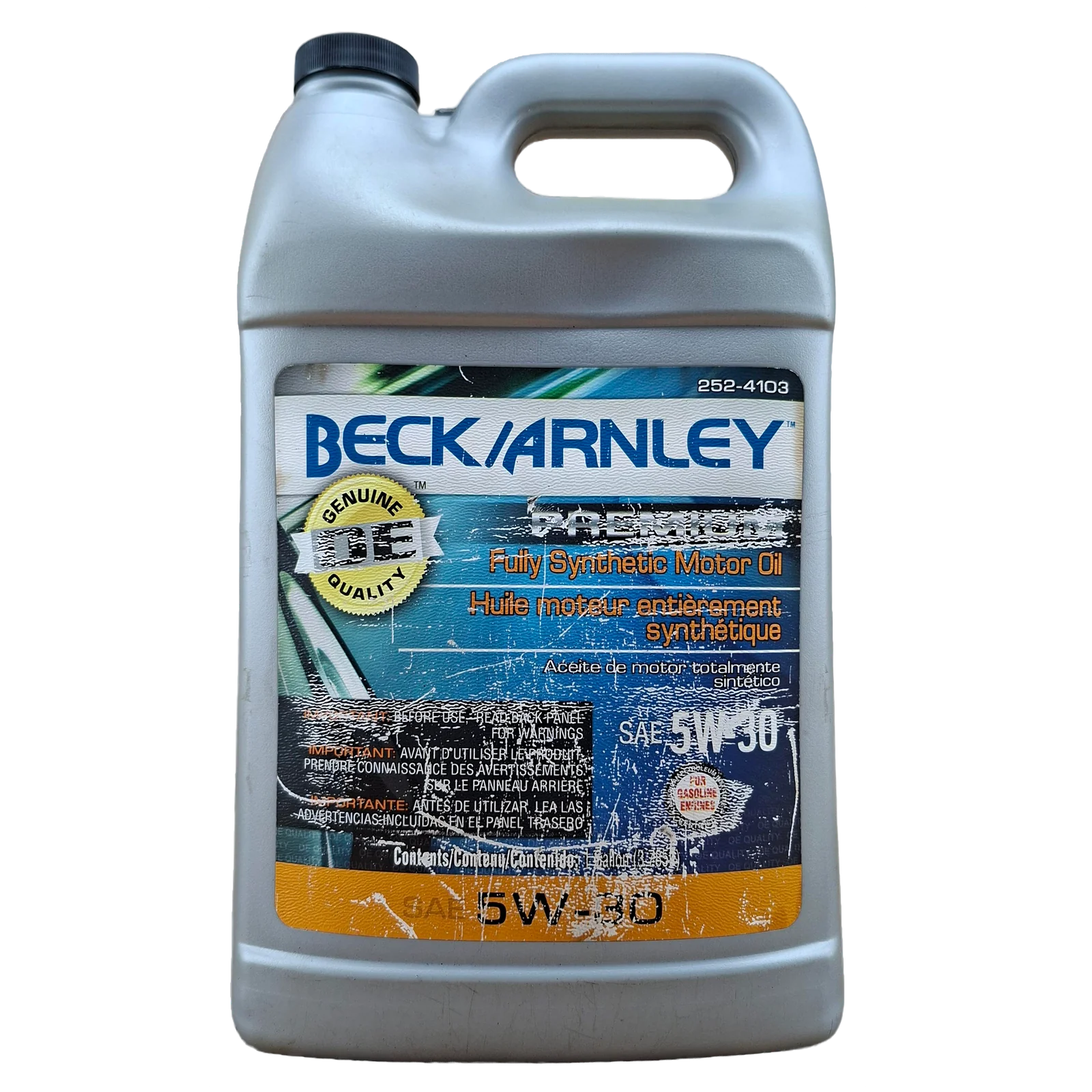 ACEITE 5W30; 100% SINTETICO; 1 GAL