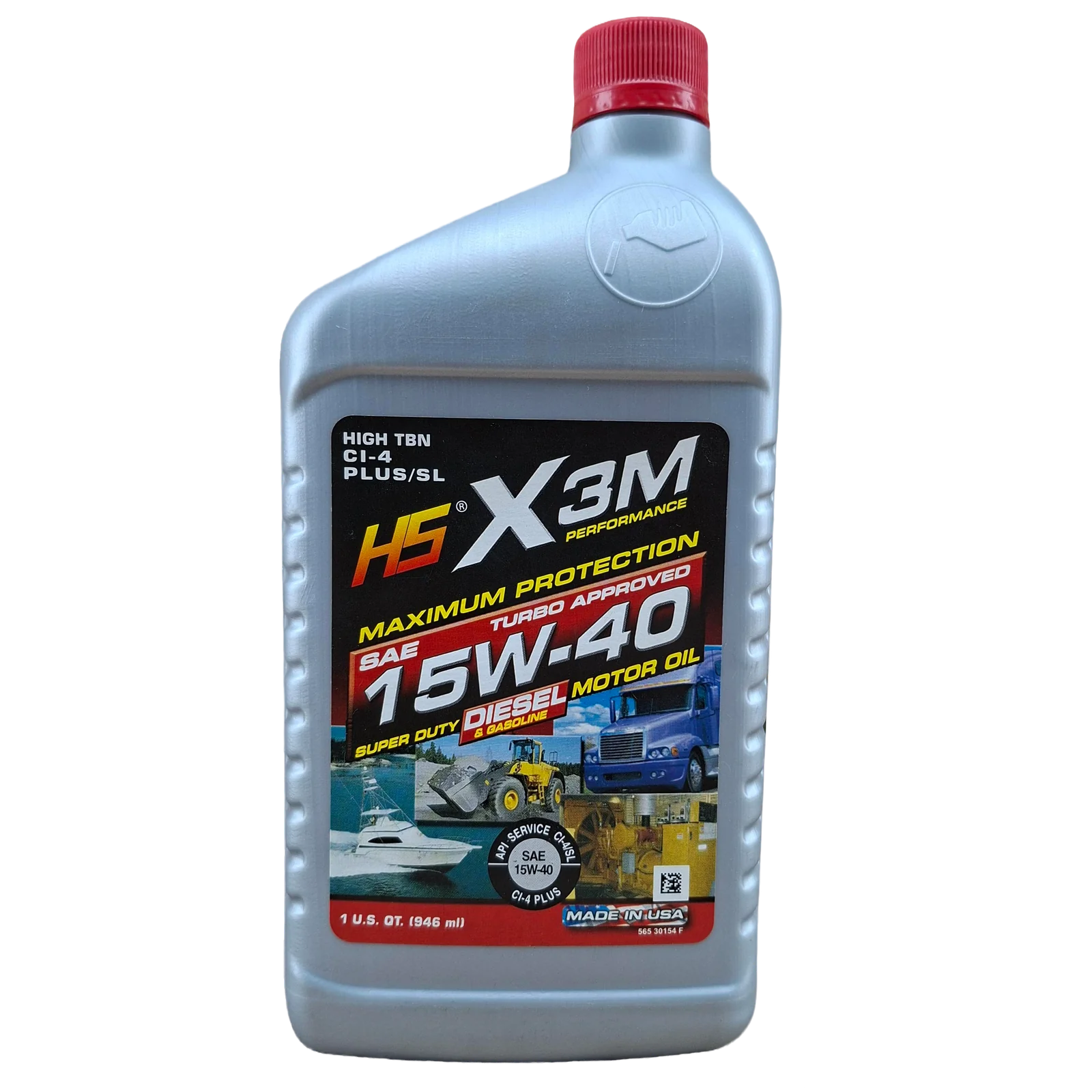ACEITE 15W40 EN CUARTOS HS X3M