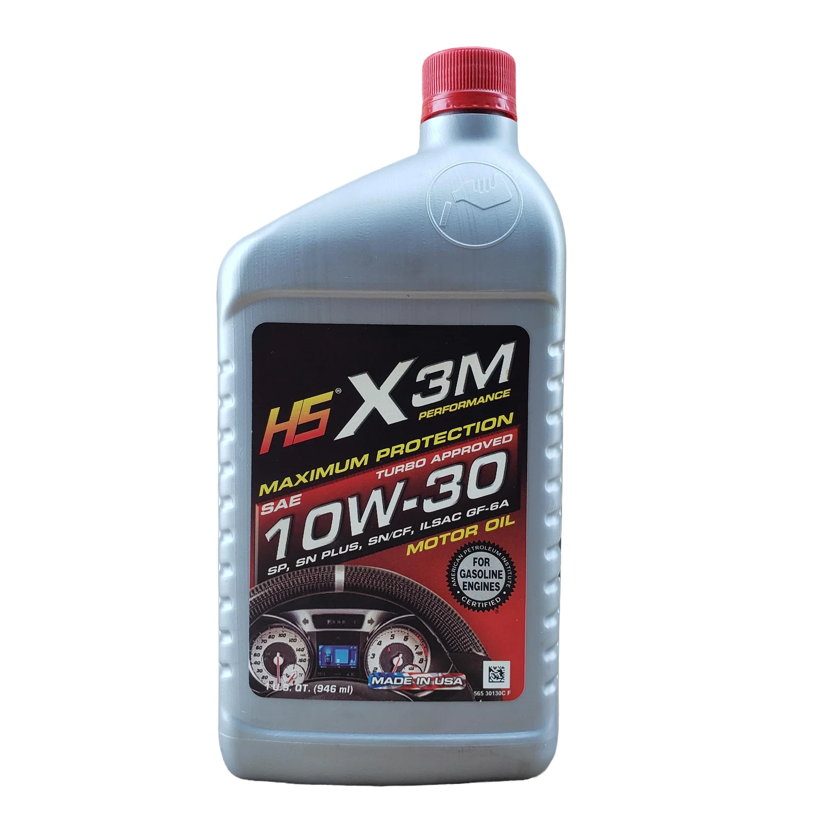 ACEITE 10W30 EN CUARTOS HS X3M