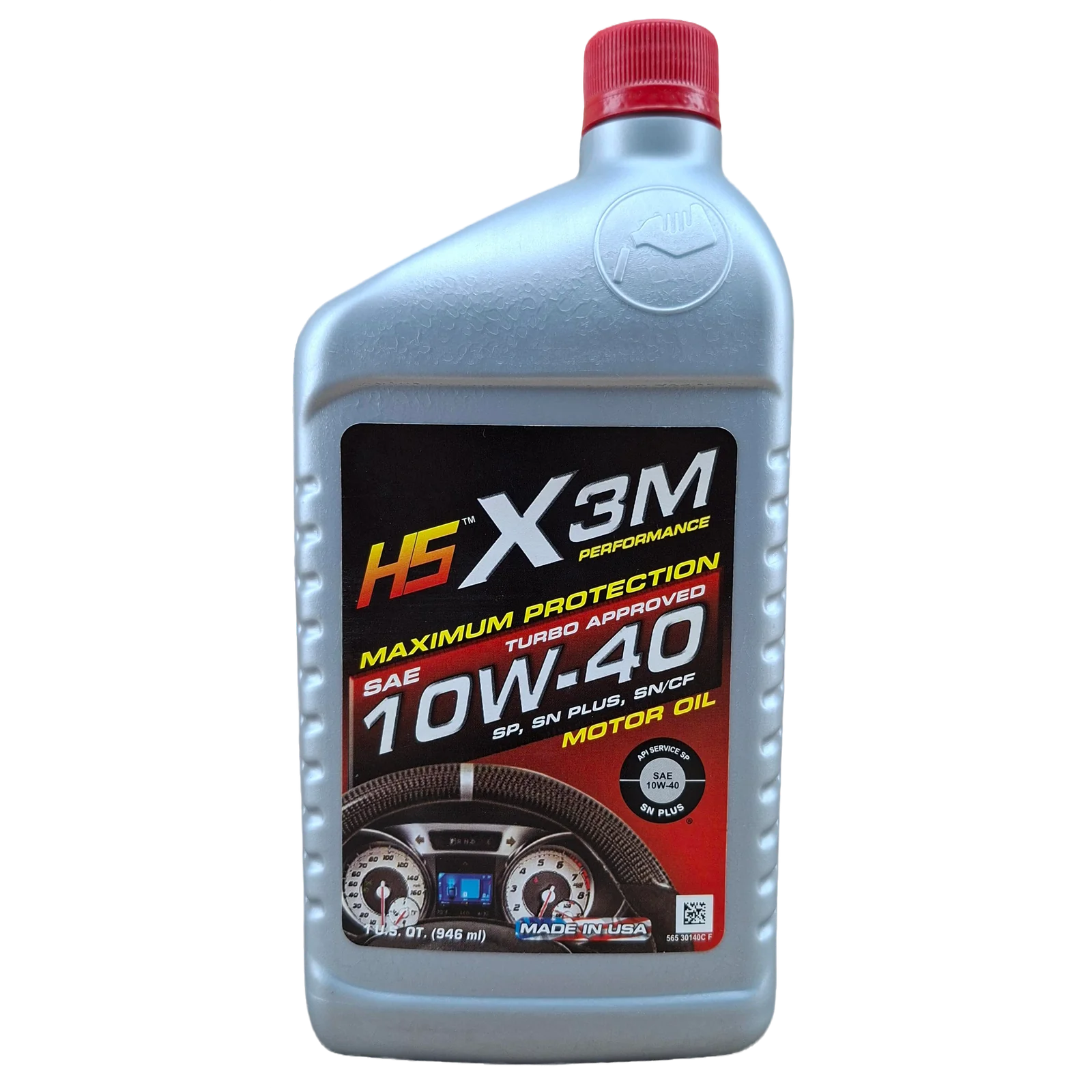 ACEITE 10W40 EN CUARTOS HS X3M