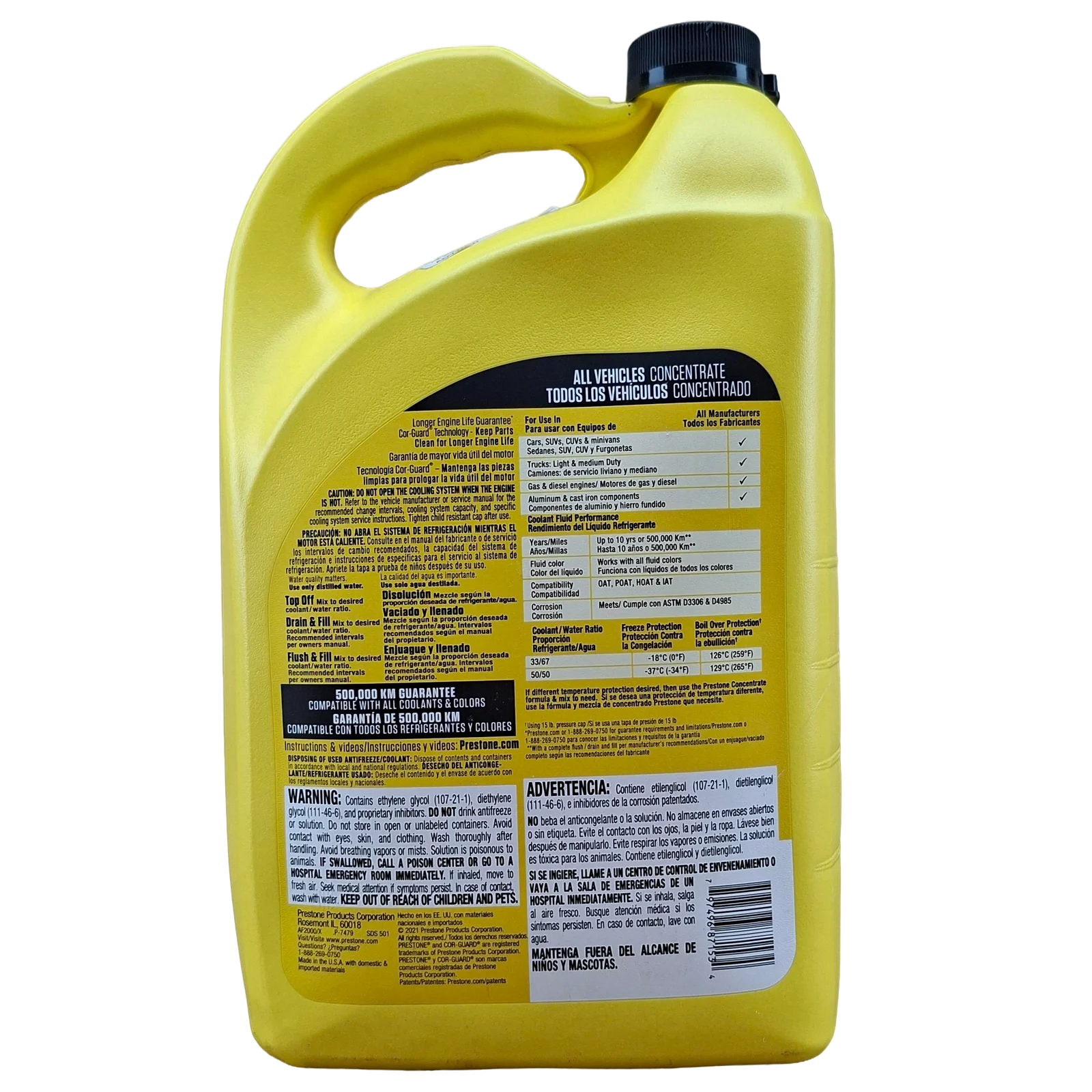 COOLANT PRESTONE CONCENTRADO COR-GUARD