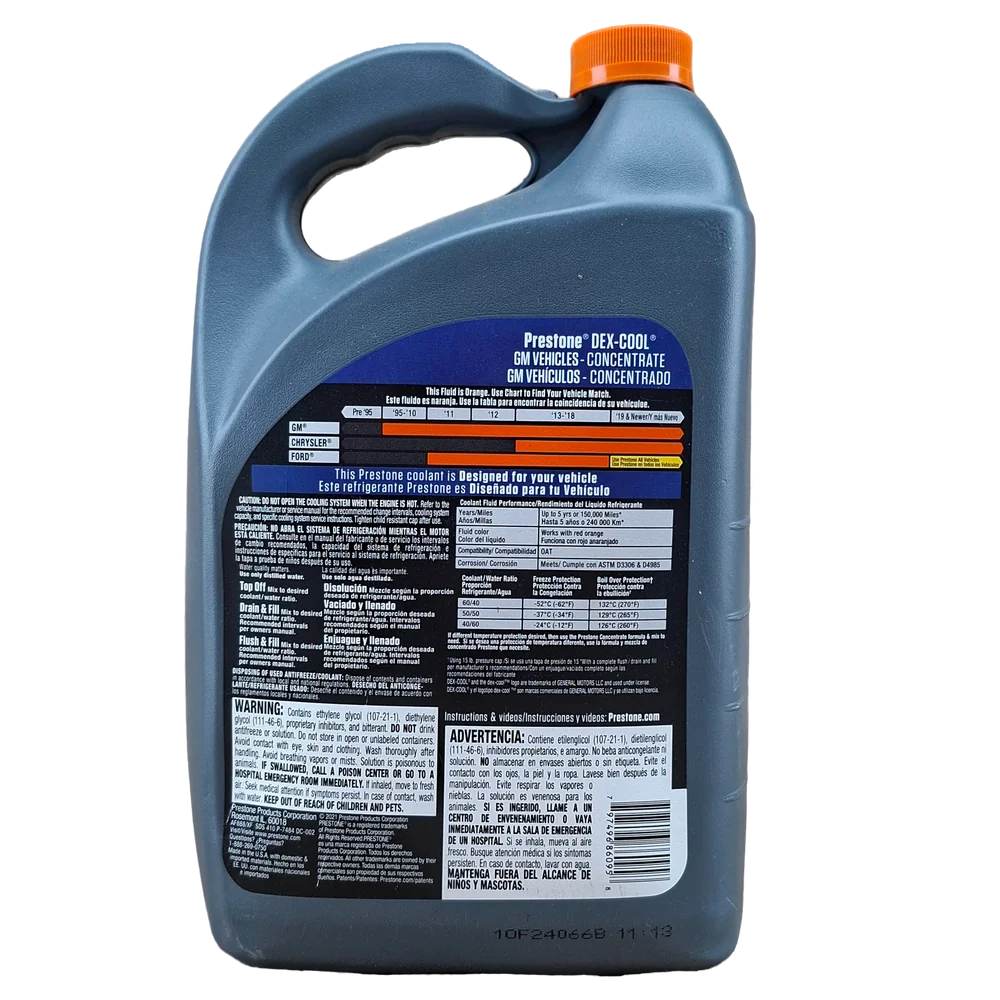 PRESTONE COOLANT DEX/COOL 1 GALON
