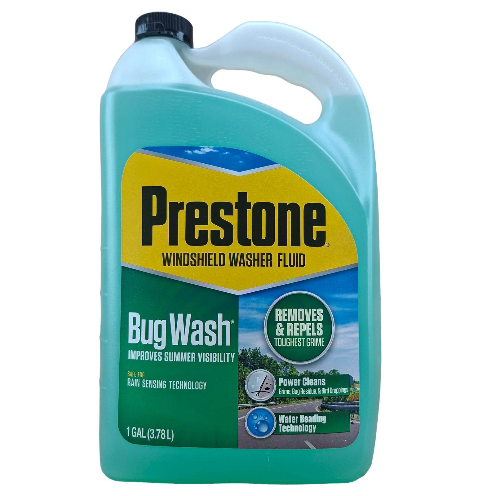 PRESTONE BUG WASH LIMPIA PARABRISAS PARA TIEMPO DE VERANO 1 GALON