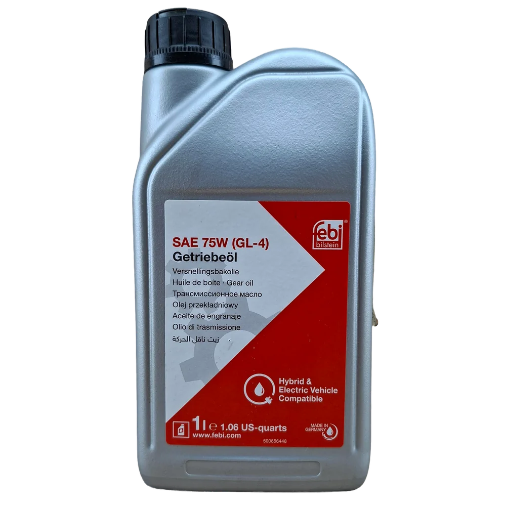 1 LITRO DE ACEITE 75W GL-4 SINTETICO FEBI BILSTEIN;L HILUX VIGO 05-15; 